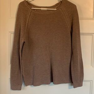 Gentle Fawn women’s pullover sweater light mauve size small